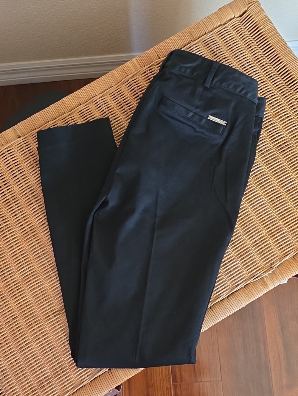 Women's Black Dress Pants - Classic Straight Fit
